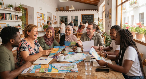 Encuentro de vecinos y talleres culturales